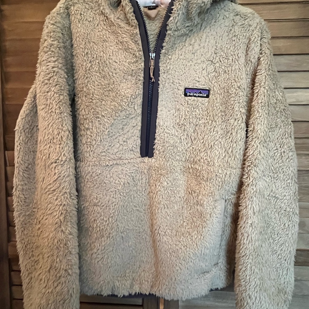Patagonia Tan Fleece Pullover